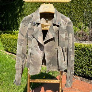 Anthropologie Marrakech Camo Moto Jacket - Never Worn
